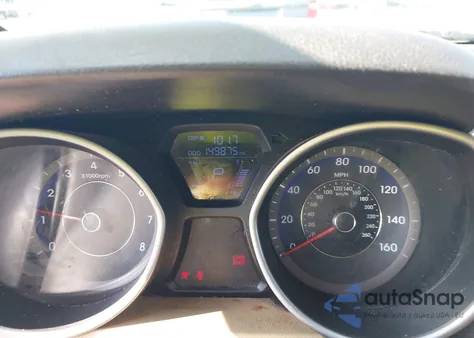 2012 Hyundai Elantra Limited (Ulsan Plant) из США, поврежденный, VIN KMHDH4AE5CU215491